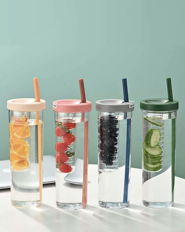 Vaso para infusiones frutales